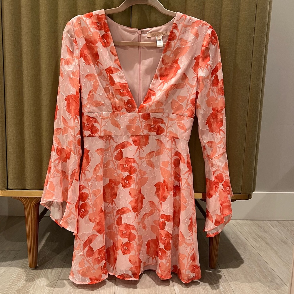 Flirty floral dress, by Hutch. Worn once! Perfect for Valentine’s Day dates!